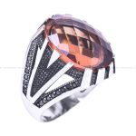 انگشتر الکساندریت مردانه کد 12099