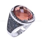 انگشتر الکساندریت مردانه کد 12103