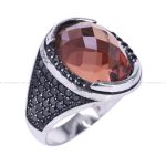 انگشتر الکساندریت مردانه کد 12106