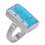 انگشتر فیروزه شجری مردانه کد 12398