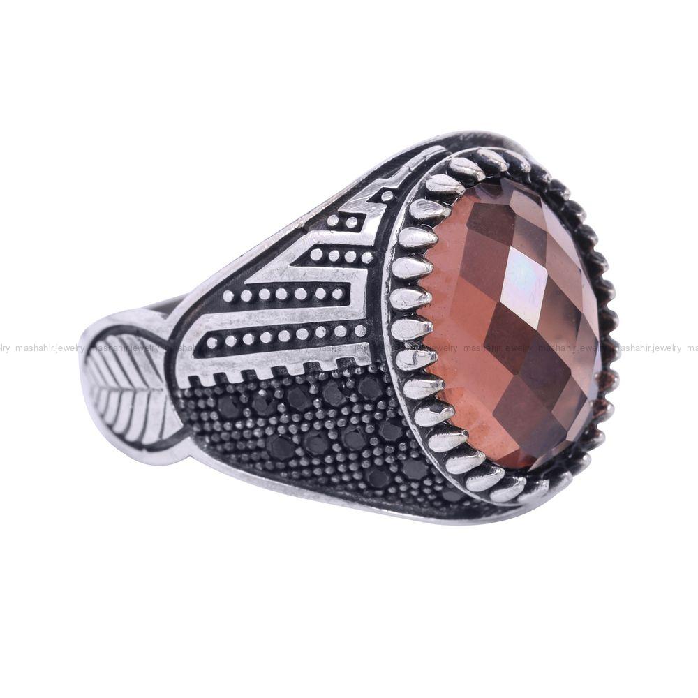 انگشتر الکساندریت مردانه کد 12111