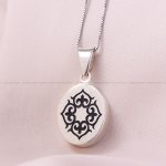 گردنبند فیروزه زنانه کد 12431