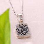 گردنبند فیروزه زنانه کد 12433