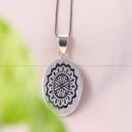 گردنبند فیروزه زنانه کد 12438