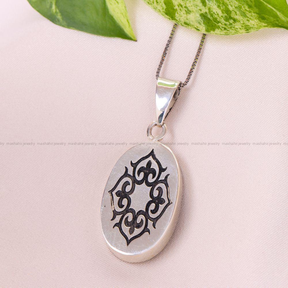 گردنبند فیروزه زنانه کد 12441