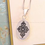 گردنبند فیروزه زنانه کد 12455