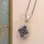 گردنبند فیروزه زنانه کد 12457