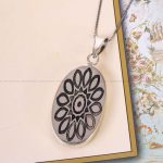 گردنبند فیروزه زنانه کد 12464