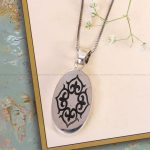 گردنبند فیروزه زنانه کد 12472