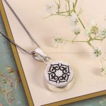 گردنبند فیروزه زنانه کد 12475