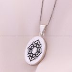 گردنبند فیروزه زنانه کد 12481