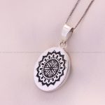 گردنبند فیروزه زنانه کد 12482