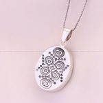 گردنبند فیروزه زنانه کد 12484