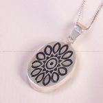 گردنبند فیروزه زنانه کد 12496