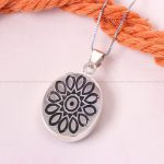 گردنبند فیروزه زنانه کد 12503