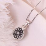 گردنبند فیروزه زنانه کد 12513
