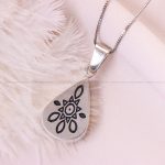 گردنبند فیروزه زنانه کد 12516