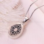گردنبند فیروزه زنانه کد 12517