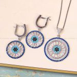 نیم ست نقره زنانه کد 12650