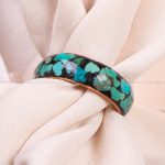 حلقه فیروزه کوب زنانه کد 12660