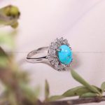 انگشتر فیروزه شجری زنانه کد 13067