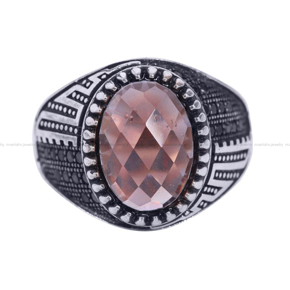 انگشتر الکساندریت مردانه کد 12111