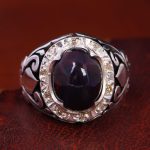 انگشتر اوپال مردانه کد 12772