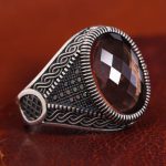 انگشتر الکساندریت مردانه کد 12098