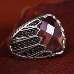 انگشتر الکساندریت مردانه کد 12102