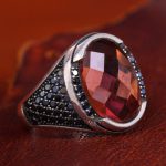 انگشتر الکساندریت مردانه کد 12104