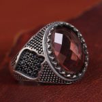 انگشتر الکساندریت مردانه کد 12105