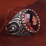 انگشتر الکساندریت مردانه کد 12107