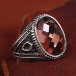 انگشتر الکساندریت مردانه کد 12108