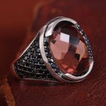 انگشتر الکساندریت مردانه کد 12109