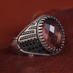 انگشتر الکساندریت مردانه کد 12111