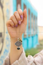 گردنبند اوپال زنانه کد 12069