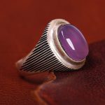 انگشتر عقیق یمن مردانه کد 13478