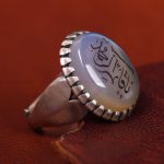 انگشتر عقیق مردانه کد 13490