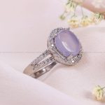 انگشتر عقیق سوسنی زنانه کد 13721