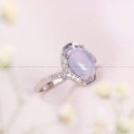 انگشتر عقیق سوسنی زنانه کد 13724