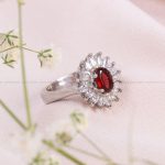 انگشتر یاقوت سرخ زنانه کد 13731