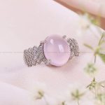 انگشتر عقیق سوسنی زنانه کد 13734