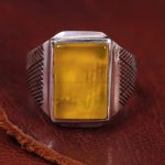 انگشتر شرف الشمس مردانه کد 13434