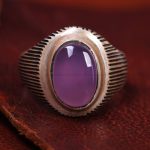 انگشتر عقیق یمن مردانه کد 13478