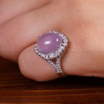 انگشتر عقیق سوسنی زنانه کد 13722