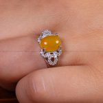 انگشتر شرف الشمس زنانه کد 13736