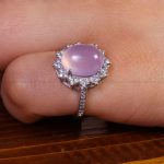 انگشتر عقیق سوسنی زنانه کد 13740