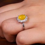 انگشتر شرف الشمس زنانه کد 13745