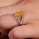 انگشتر شرف الشمس زنانه کد 13746