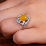 انگشتر شرف الشمس زنانه کد 13747